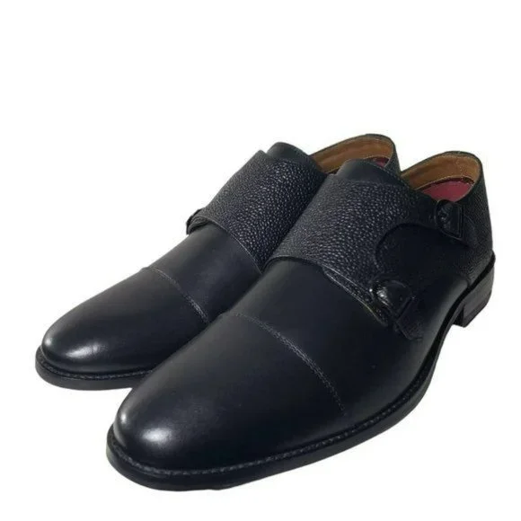 Thomas & Vine | Shoes | Thomas Vine Mens Black Leather  display picture 3